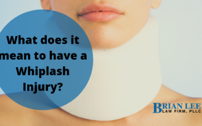 What does it mean to have a Whiplash Injury?